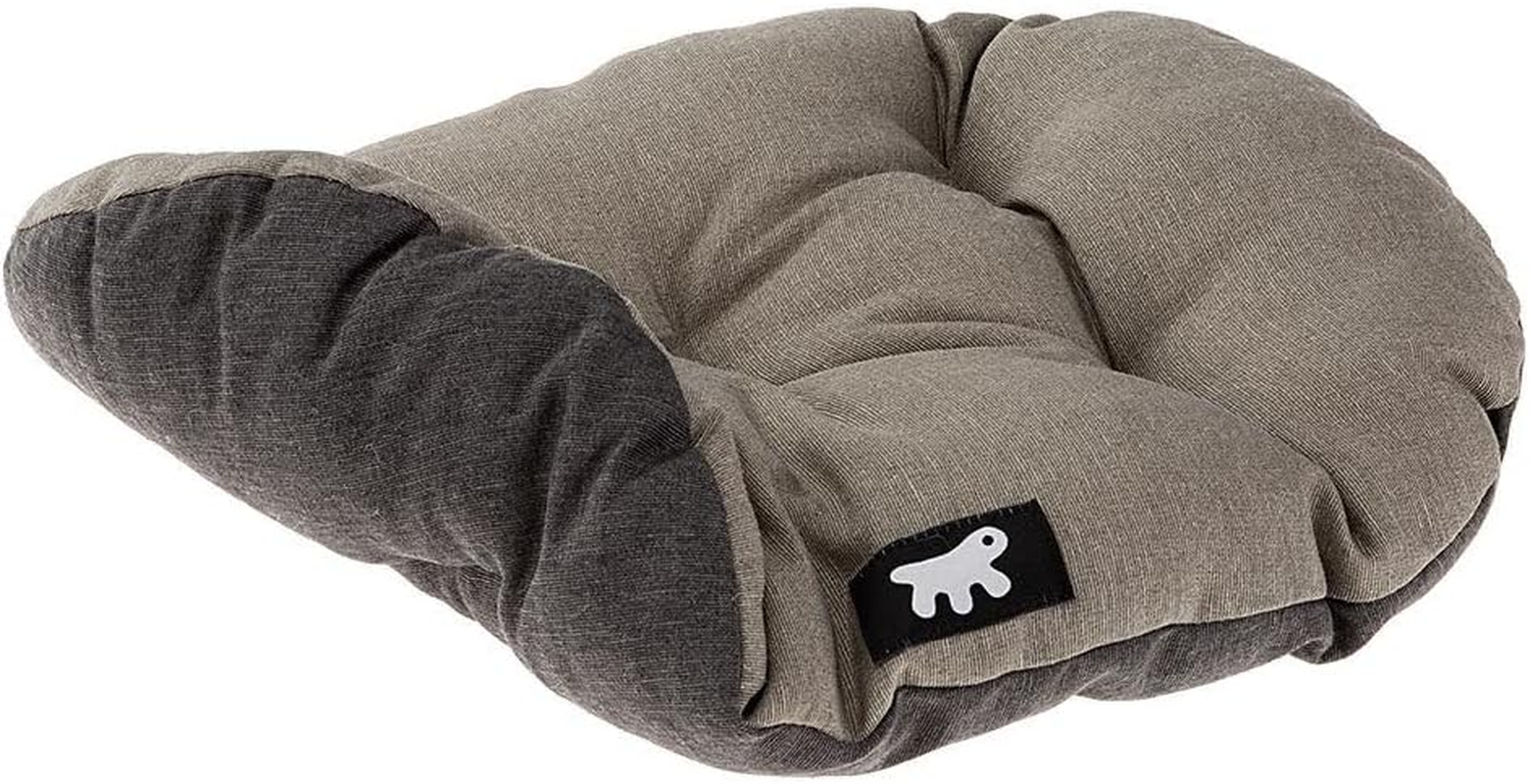 Ferplast Relax Dog Bed, Dog Cushion, Cat Cushion, Dog Mat for Kennels and Cars - Washable - Made of Cotton with Soft Padding, 65 X 42 Cm, Brown image number 5