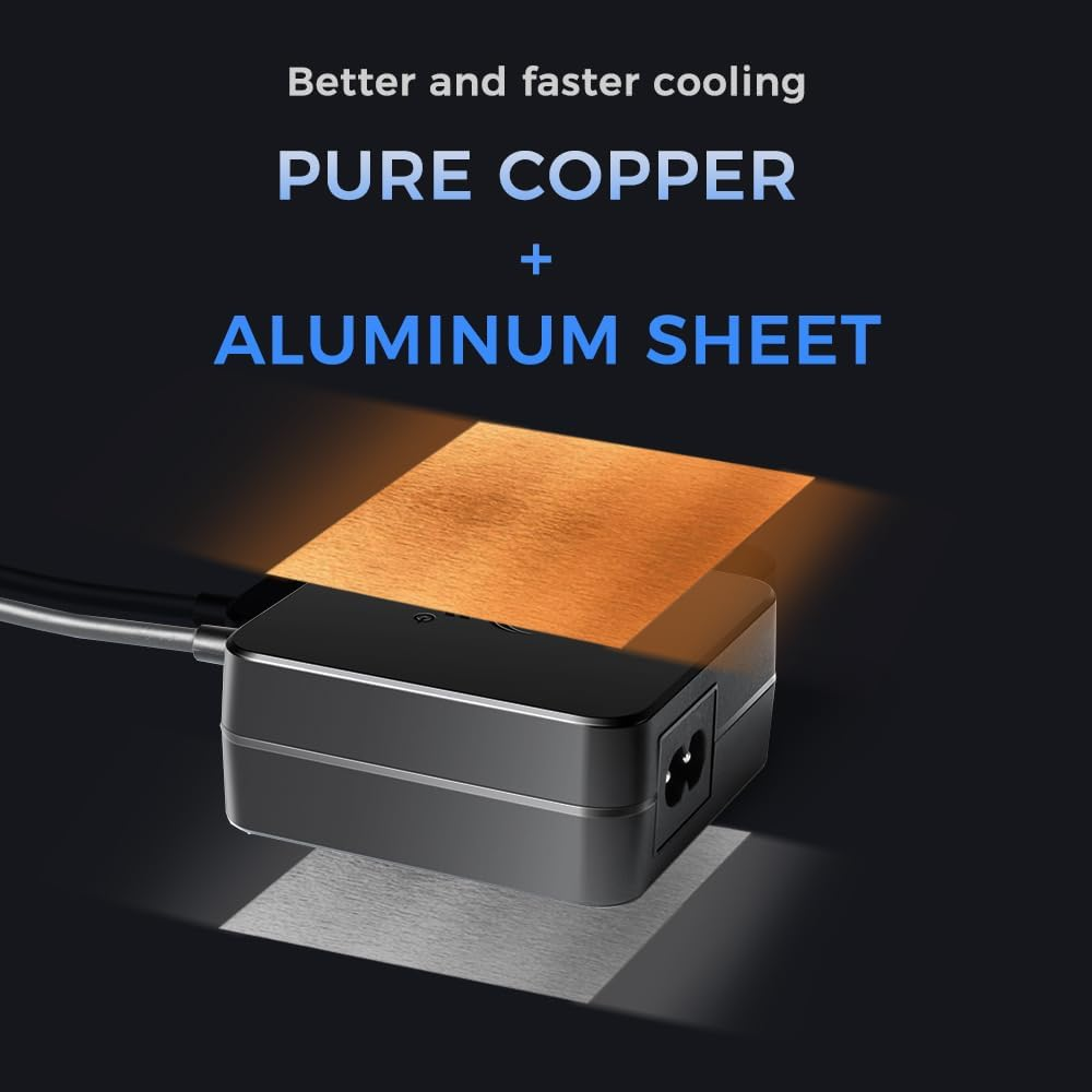 KFD 19V 65W 45W Universal AC Adapter Laptop Charger for Acer Asus Medion HP Dell Toshiba IBM Sony Fujitsu Gateway Notebook Ultrabook Chromebook Monitor Power Supply Cord 1.75A 2.1A 2.37A 3.42A