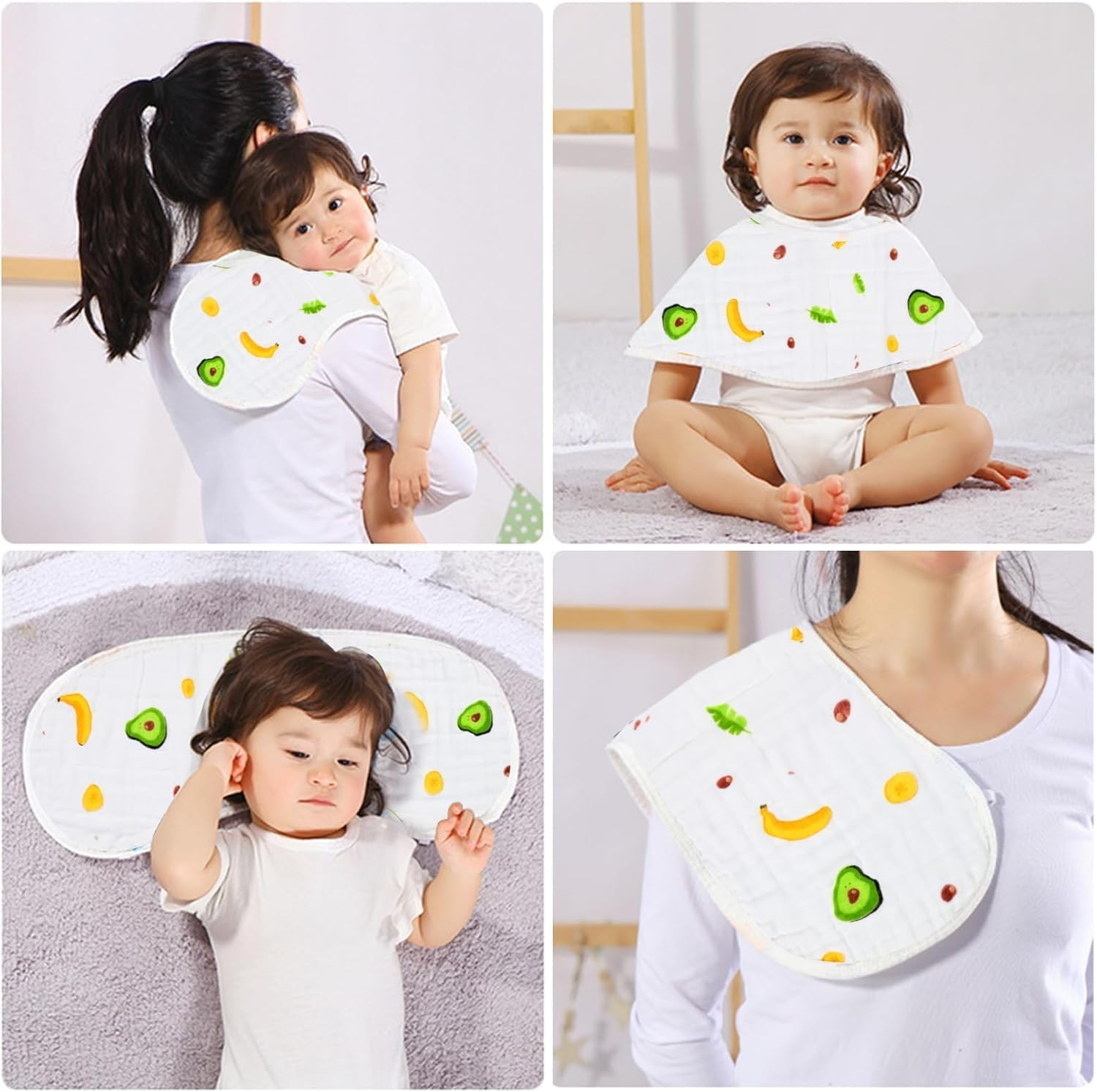 Zurligi Baby Carrier Toddler Sling Multifunction Ergonomic, with Burp Towel Lightweight Baby Carrier Sling, Adjustable Size Breathable Easy to Wear for Shopping Travel