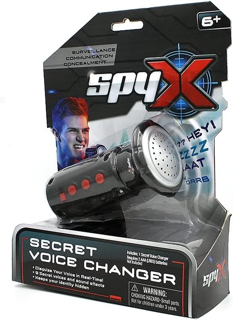 Spyx: Spy Toys, Secret Voice Changer, Black, 10537 image number 2