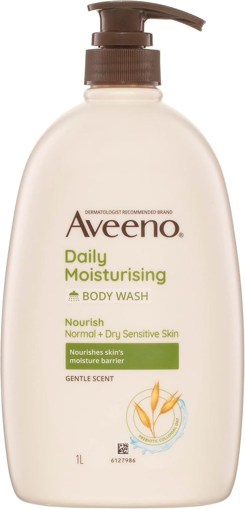 Aveeno Daily Moisturising Lotion and Body Wash 1L Bundle image number 1