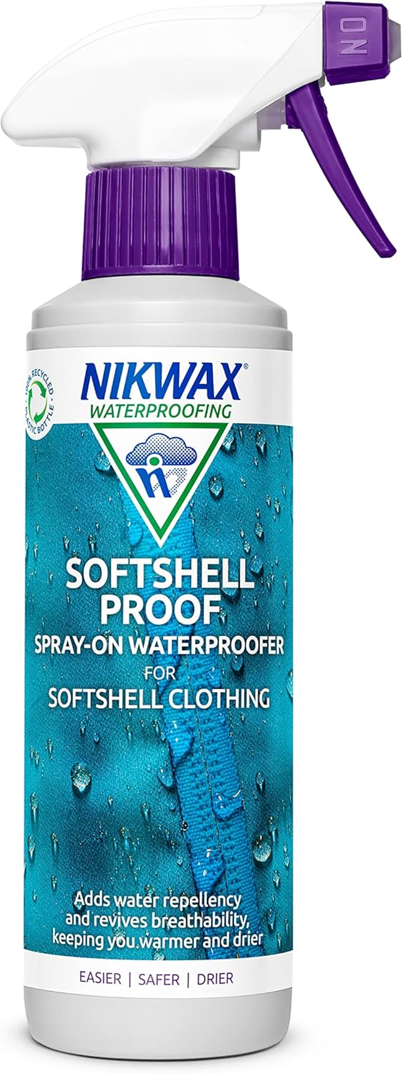 Nikwax Softshell Proof Spray-On 300Ml image number 2