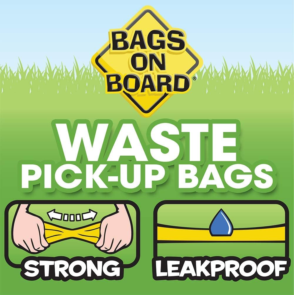 Bags on Board Dog Poop Pickup Bags, Multiple Colors, 140 Bags image number 4