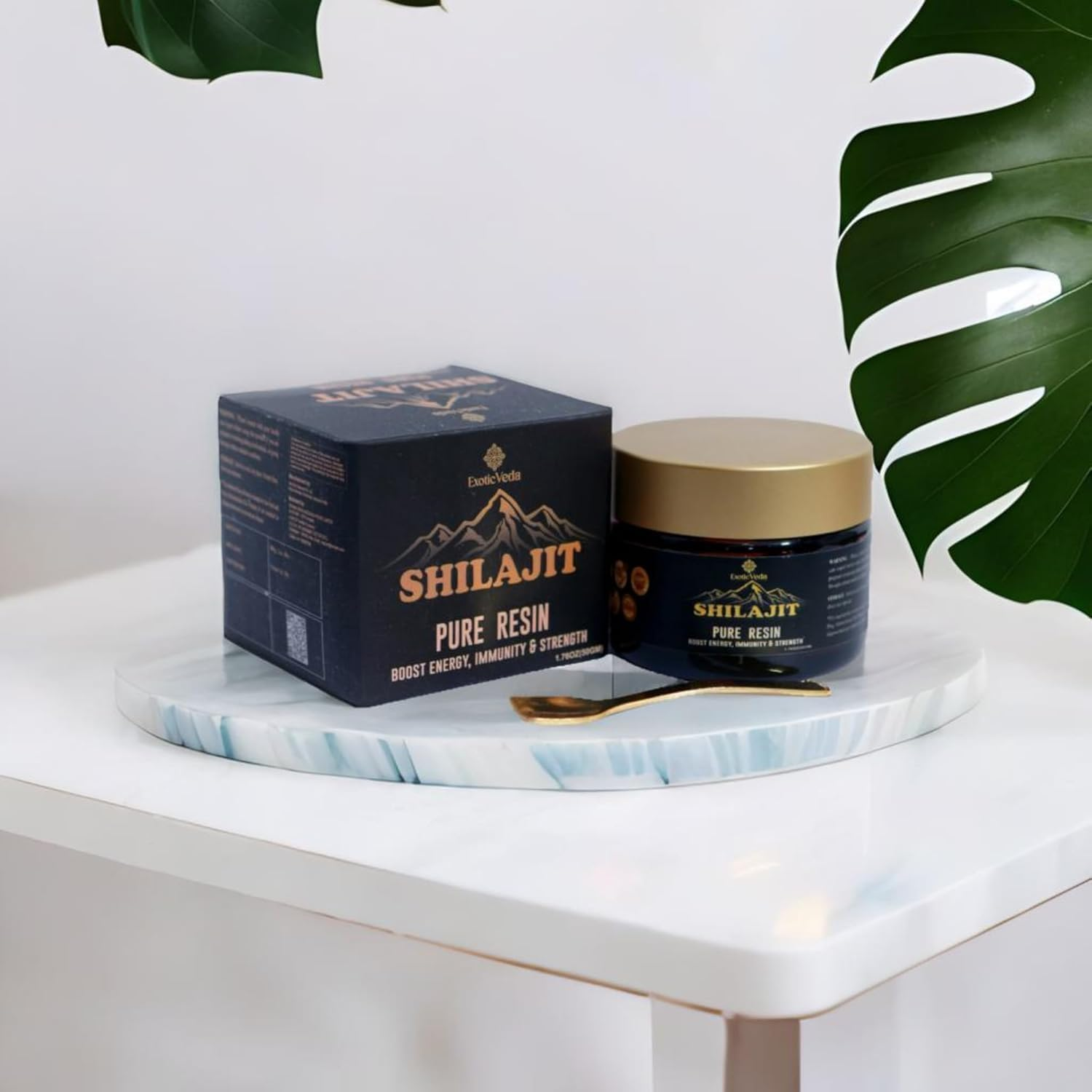 Shilajit Resin, Essential Minerals for Natural Energy Boost, High Potency for Men & Women, Fulvic Acid with Lab Test Report: 1.76Oz image number 5