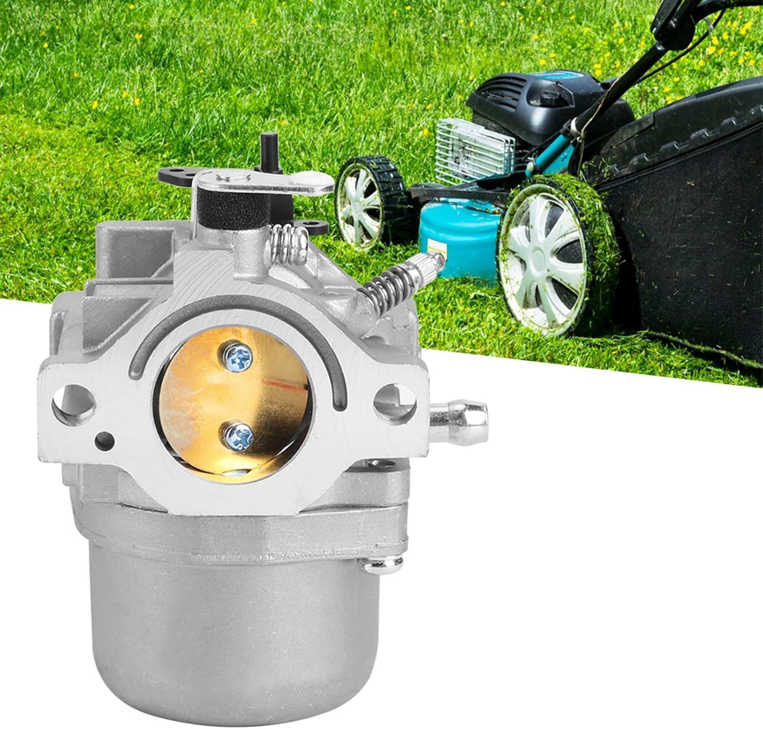 Carburetor, Garden Carburetor Replacement Accessories, Aluminium Carburetor for 494502 495706 496592 498027 498231 499161 799728 image number 6