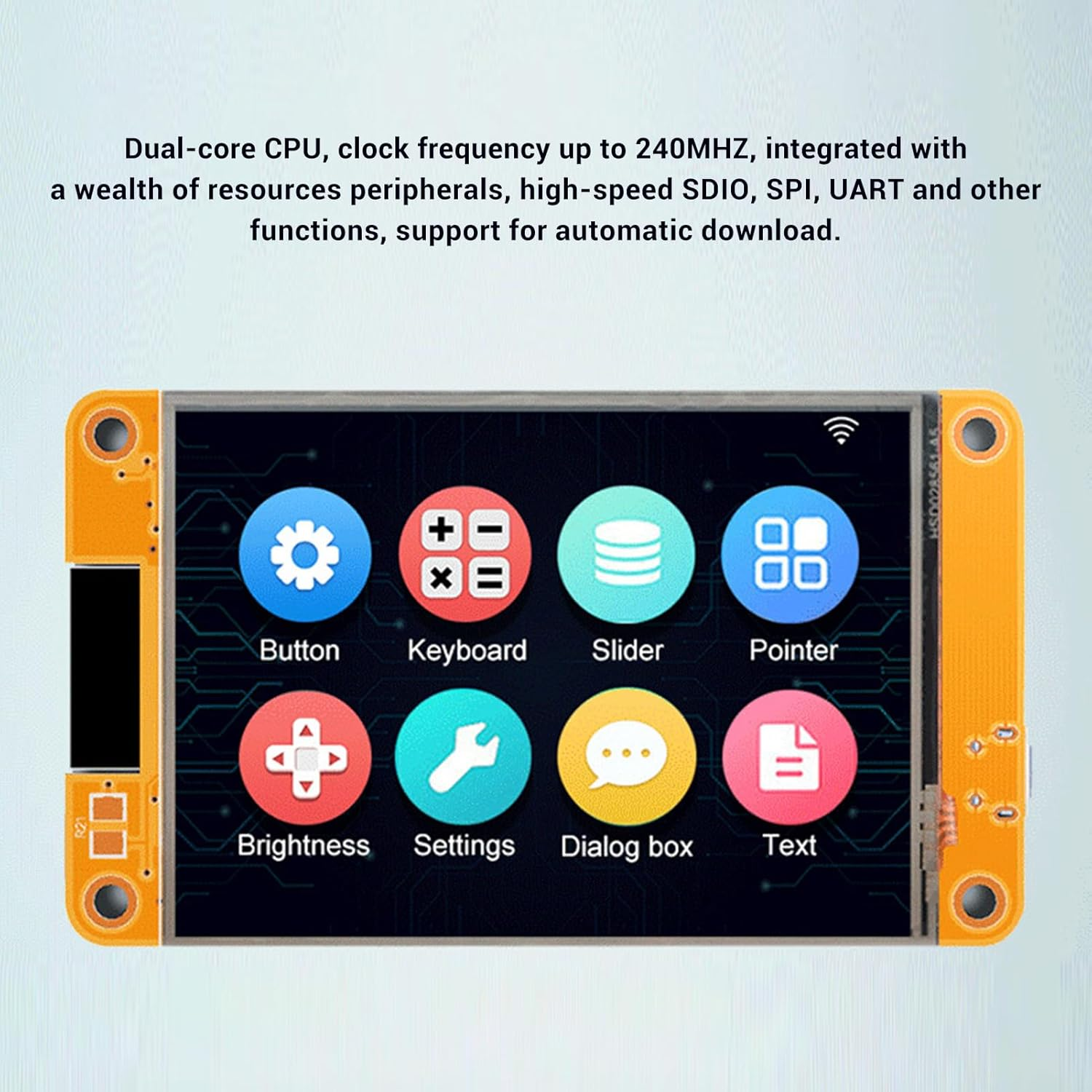 ESP32 Touchscreen 2.8 Inch LCD TFT Module with Touch Screen Display Module, Wireless Bluetooth 4.2 Support LVGL, ESP32 Touch Screen Smart Display Development Board image number 2