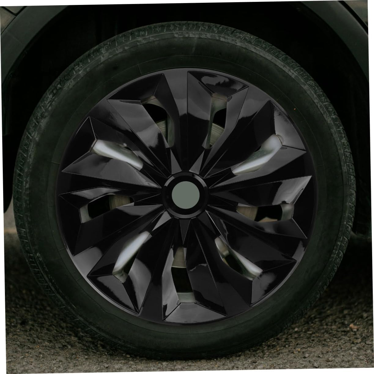 SOLUSTRE Car Wheel Cover Automotive Hubcaps Wheel Rim Protector 14 Inch Easy to Install image number 5