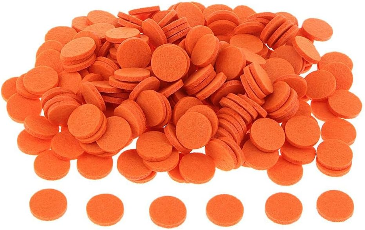 Nishiyuenyi 200Pcs Charms Pendant Locket Essential Oil Diffuser - 21Mm, Orange image number 1