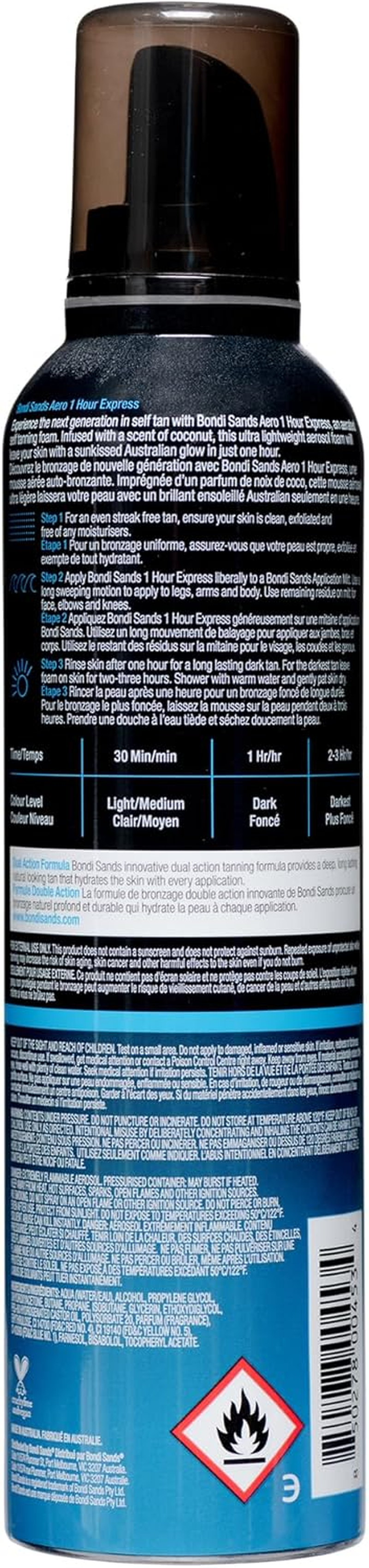 Bondi Sands 1 Hour Express Self Tanning Foam 200G image number 4