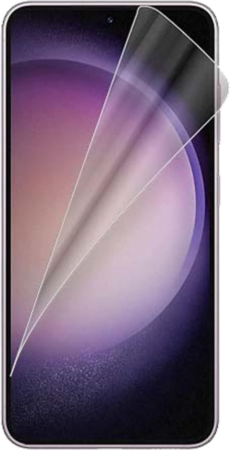 Soft Screen Protector Phone Guard Compatible With/Replacement for Samsung Galaxy S23 (Soft Film Front, S23) image number 5