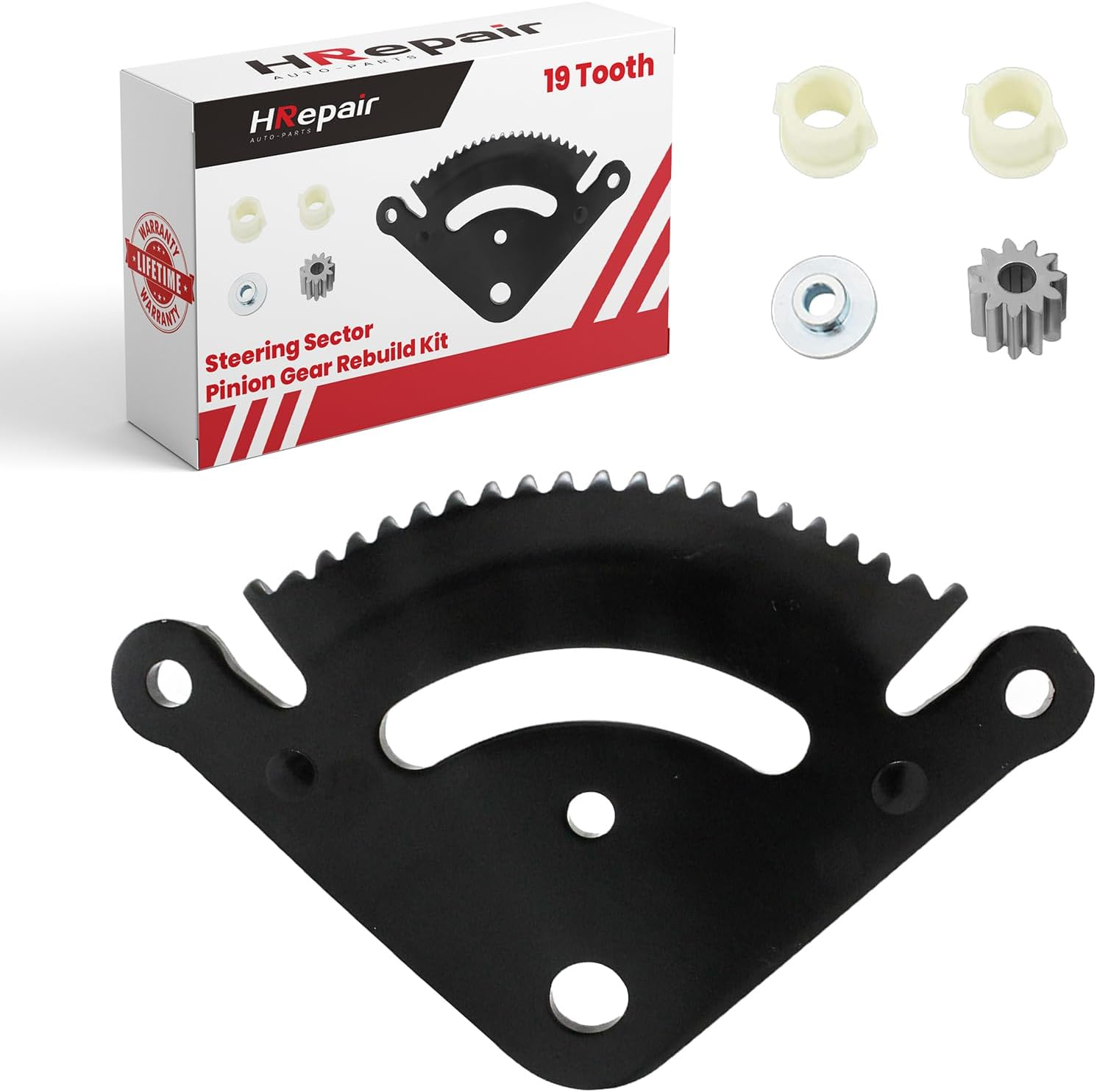 Steering Sector Pinion Gear Rebuild Kit Replacement for John Deere LA100 LA105 LA120 LA130 LA135 LA140 LA150 LA165, John Deere D Series Lawn Tractors Replaces# GX21924BLE, GX20053, GX20054, GX21994