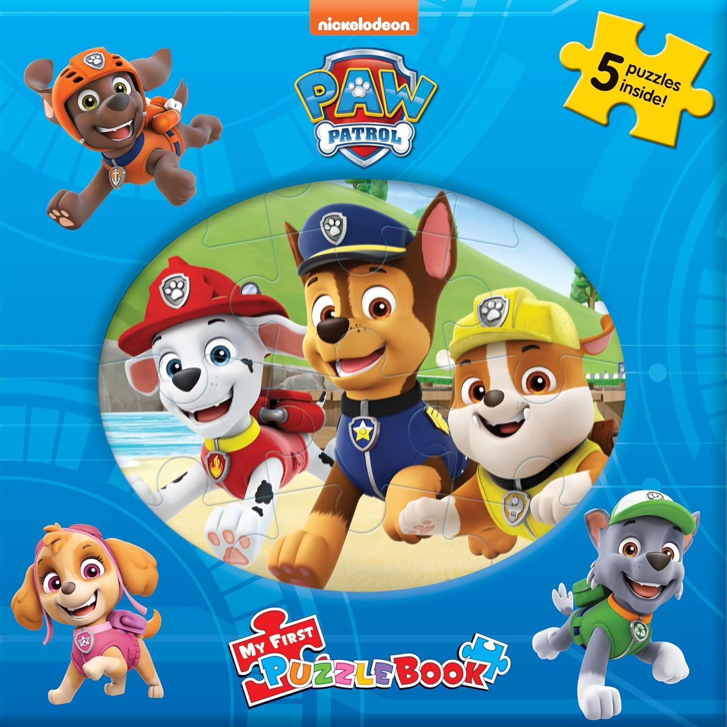 Paw Patrol - My First Puzzle Book: Jigsaw Book for Kids Children Toddlers Ages 3+