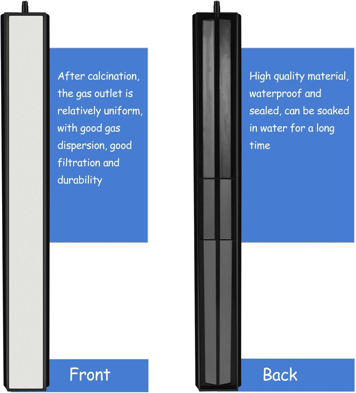 ASAKKURA Nano Bubble Stone Aquarium Air Stone Oxygen Diffuser High-Temperature Sintered 30Cm Fish Tank Aerator for Aquatic Breeding and Wastewater Purification image number 1