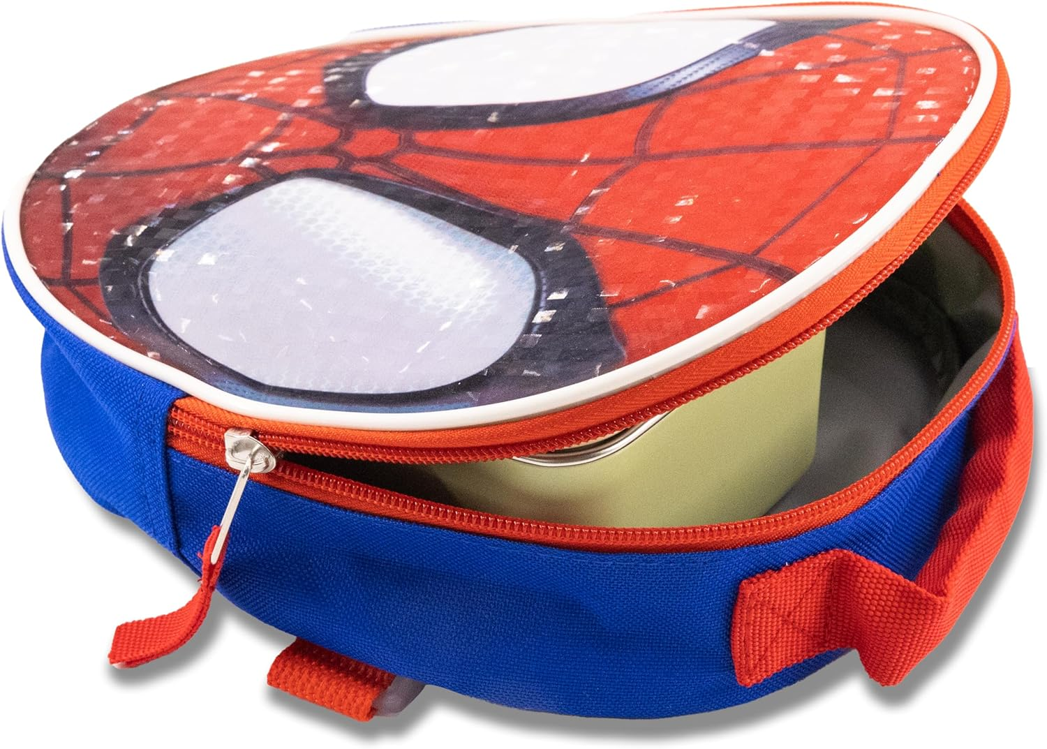 'Fast Forward 14'' Licensed Kids Backpack with Lunch Box for Kids | Insulated Lunch Bag for Boys, Girls, Toddlers' - Bluey image number 3