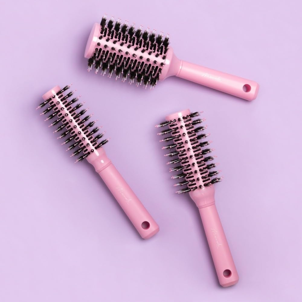 Mermade Hair Maxi round Brush, Pink image number 2