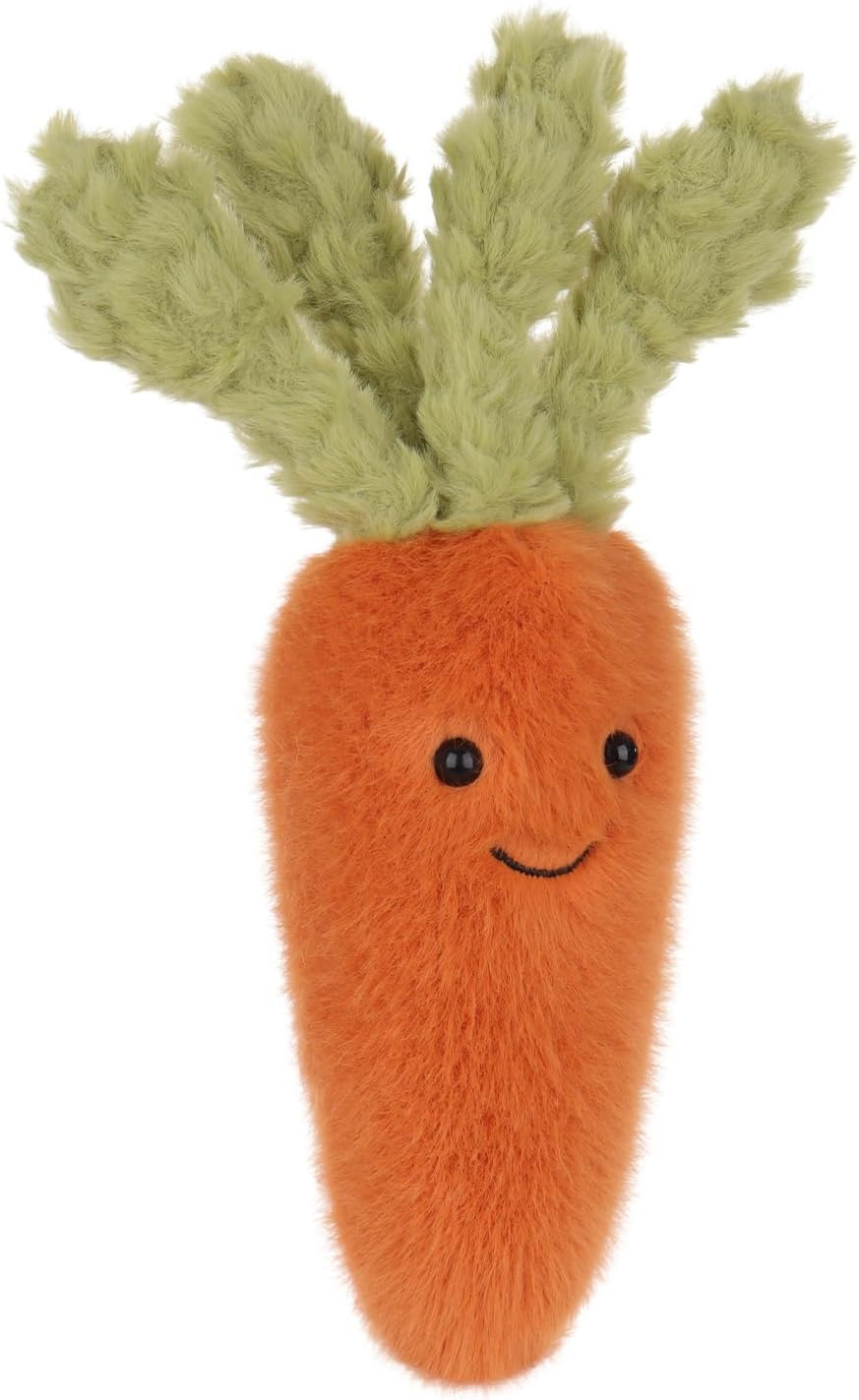 Apricot Lamb Toys Plush Green and Orange Naive Carrot Stuffed Vegetable Soft Cuddly Perfect for Kids 8.7 Inches image number 5