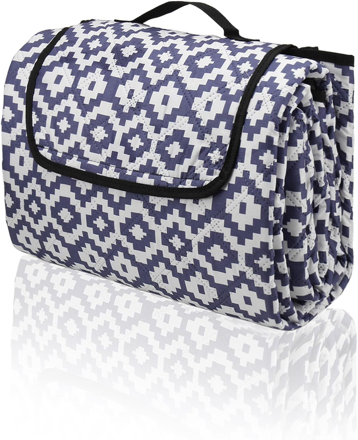 Hcskoss Picnic Blanket 200 X 200 Cm&ndash;Extra Large Waterproof Foldable Picnic Mat, 3 Layer Thick Picnic Rug,Outdoor Rug for Travel Hiking