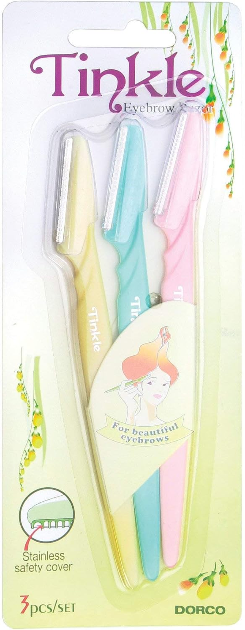 Dorco Tinkle Eyebrow Shaper, Pack of 3 image number 4