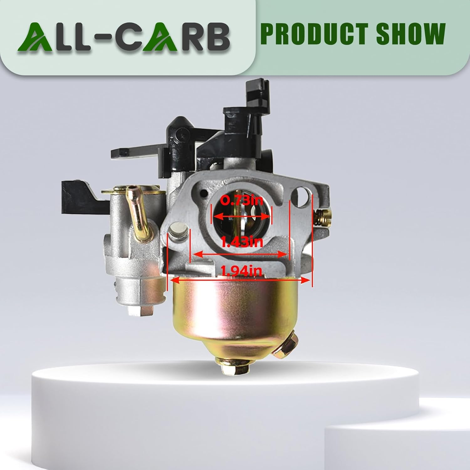 New Carburetor for Honda GX160 GX200 5.5HP 6.5HP 16100-ZH8-W61 W/Choke Lever Carb image number 5