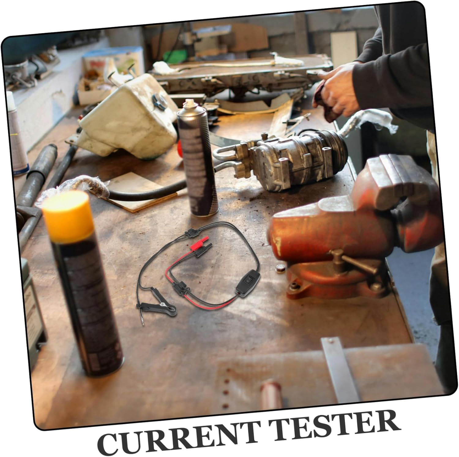 COOLHIYA Automotive Leak Detection Tester Car Leakage Tester Tool Power Supply Precision Leak Detector image number 3