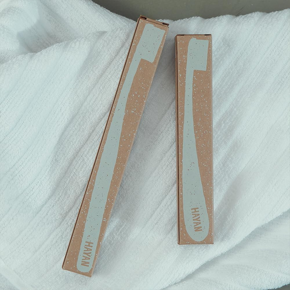 Byhayan PLA Biodegradable Toothbrush - Pistachio Green image number 1