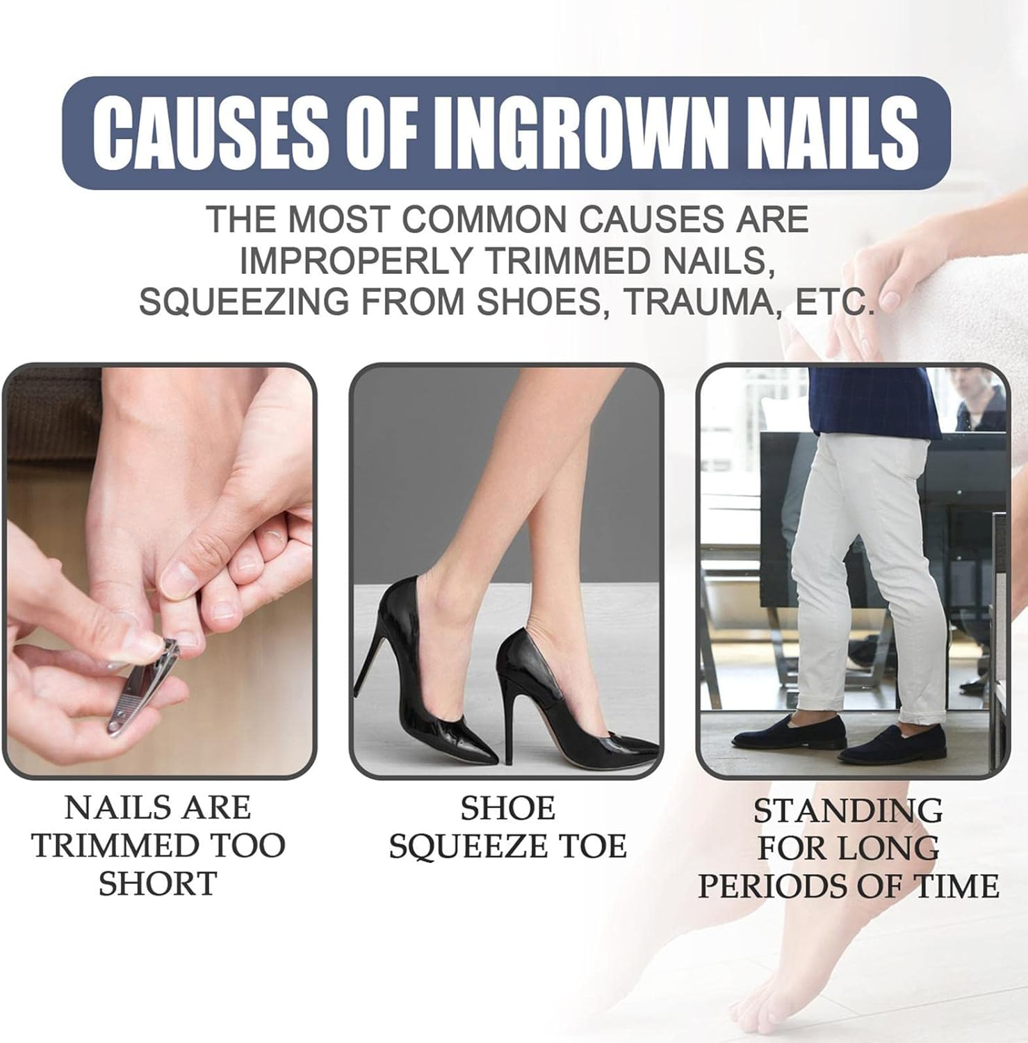 Ingrown Toenail Corrector | Professional Ingrown Toenail Drops Liquid Relief Oil,10Ml Ingrown Toenail Reliever and Softener for Easy Trimming, Toenail Pedicure image number 2