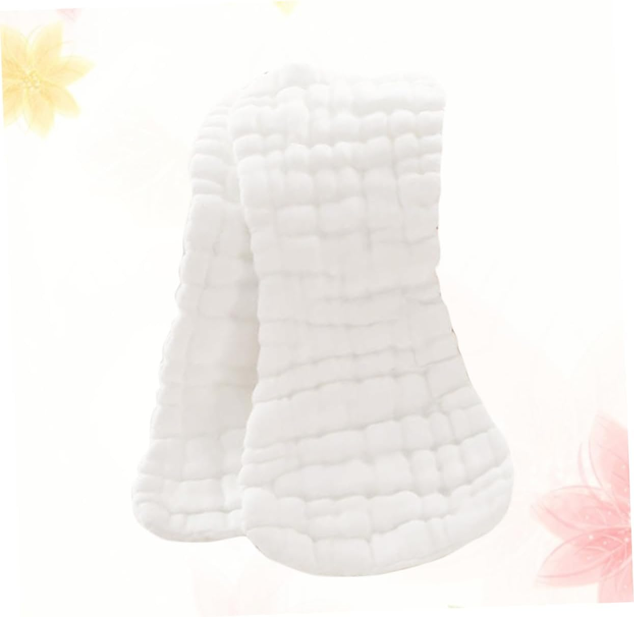 Ifundom 5Pcs Pure Cotton Muslin Swaddle Blankets Towelling Nappies Newborn Diaper Washable Generic Products image number 3