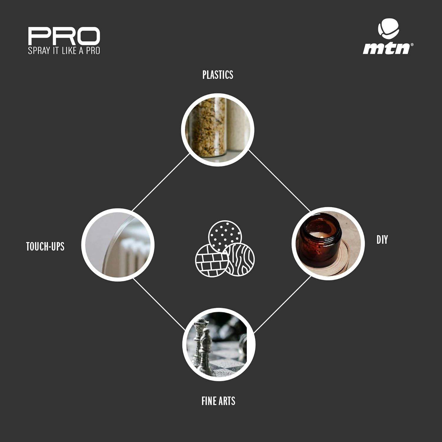 Montana Colors MTN PRO Glass to Mirror Efect Spray Paint, 400 Ml