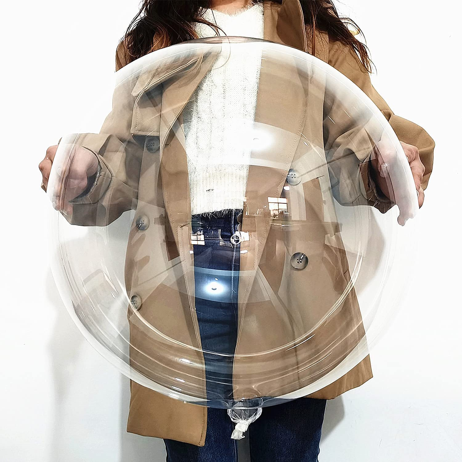 Bobo Balloons Bubble Balloons, 25 Pcs 18Inch Clear Bobo Balloons, Large Transparent Bubble Balloon for Christmas Wedding Birthday Party Decoration