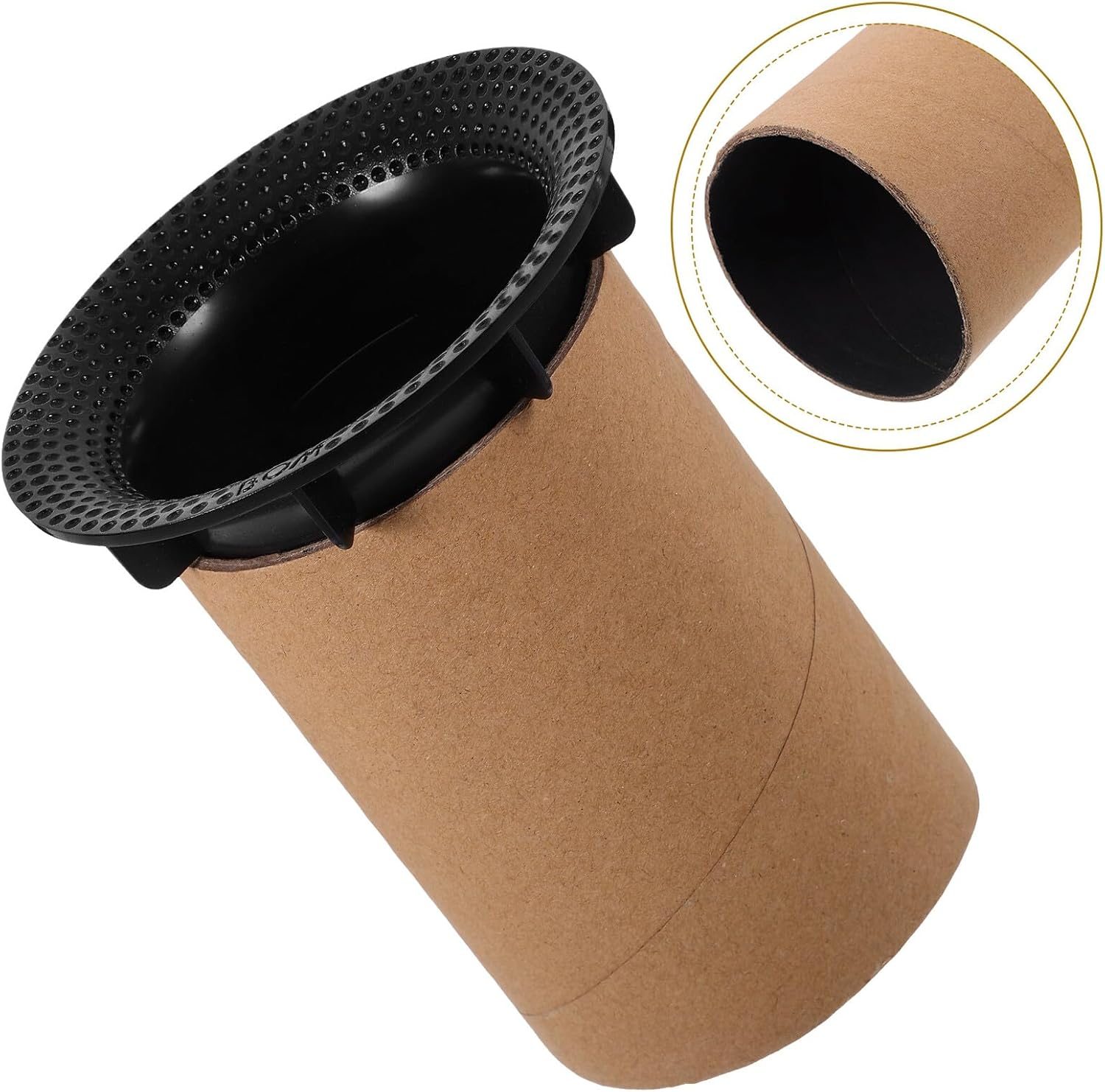 HOLIDYOYO Speaker Port Tube for Home Car Bar Stage Lightweight Speaker Voice Outlet Easy Install Bass Vent Enhances Woofer Sound Quality Professional Audio Cabinet Accessory