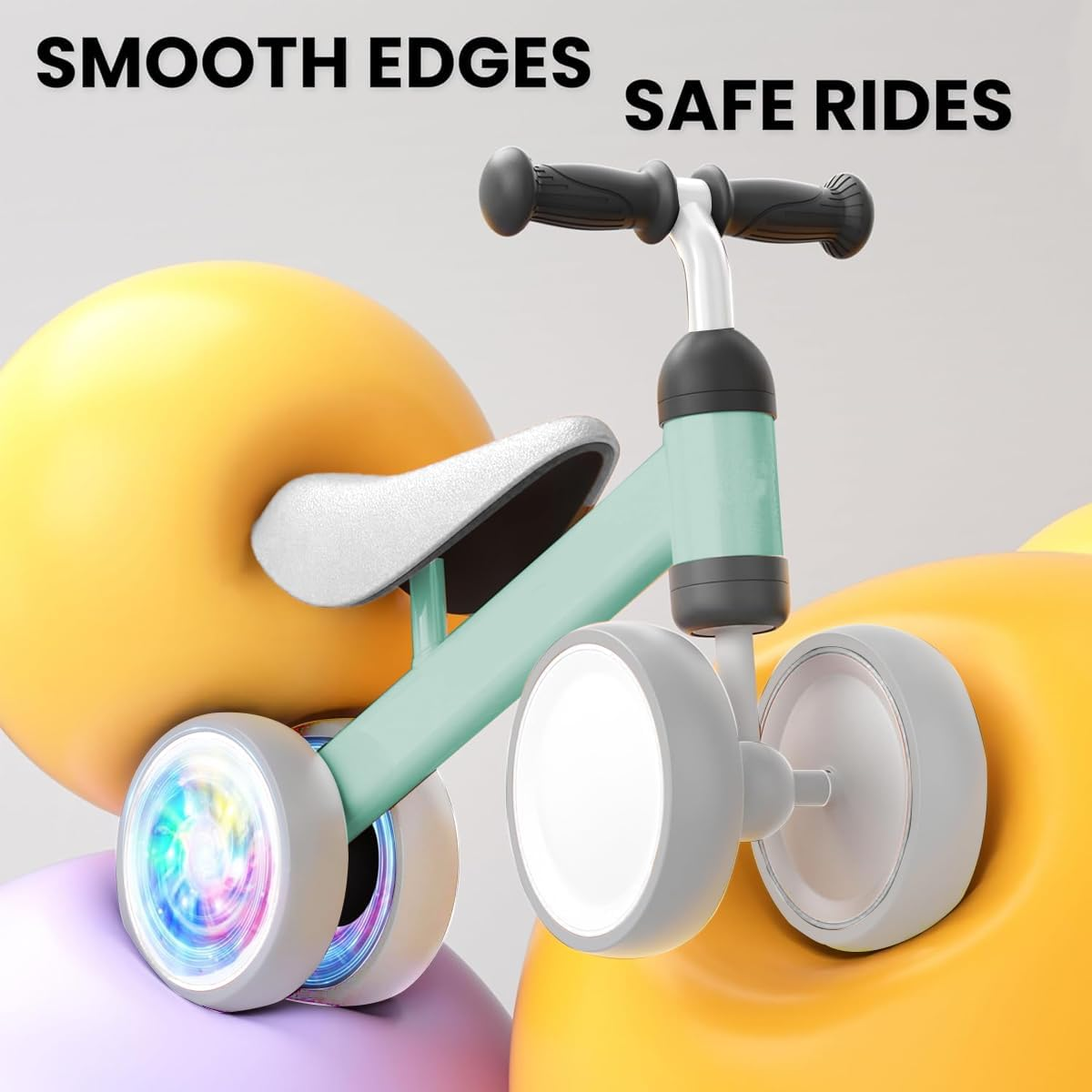 Baby Balance Bikes -TEKXDD Bicycle Kids Toys Riding Toy for 1 Year Boys Girls 10-24 Months Baby'S First Bike First Birthday Gift image number 6