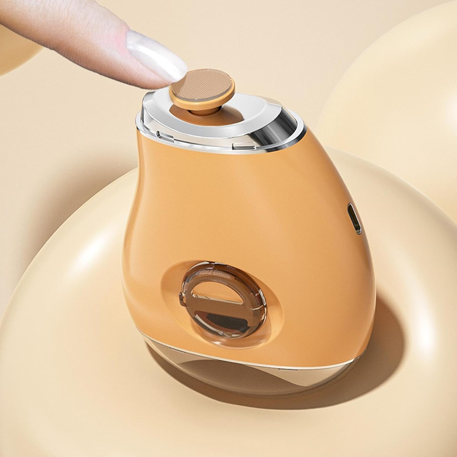 Toe Nail Clippers - Electric Nail Clippers for Adults, 3 Speed Nail Drill | Double Head Nail Sharpener, Multifunctional Nail Grinder for (2.95X1.26X4.13 Inch) image number 1