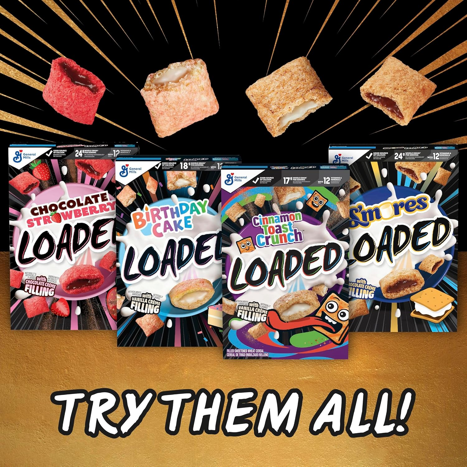 CINNAMON TOAST CRUNCH LOADED 368GR NEW image number 1