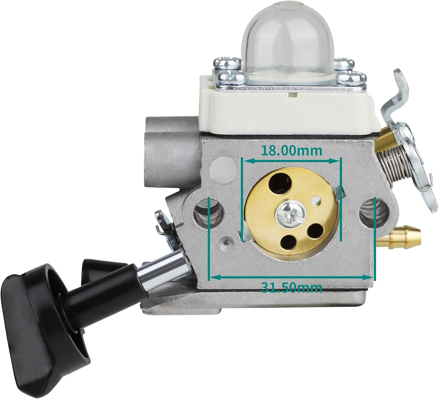 SIMPERAC BG56 Carburetor for Stihl BG56C BG56 Leaf Blower Replace for Zama C1M-S260B, 4241-120-0615 Carburetor with 42141201800 Air Filter Parts