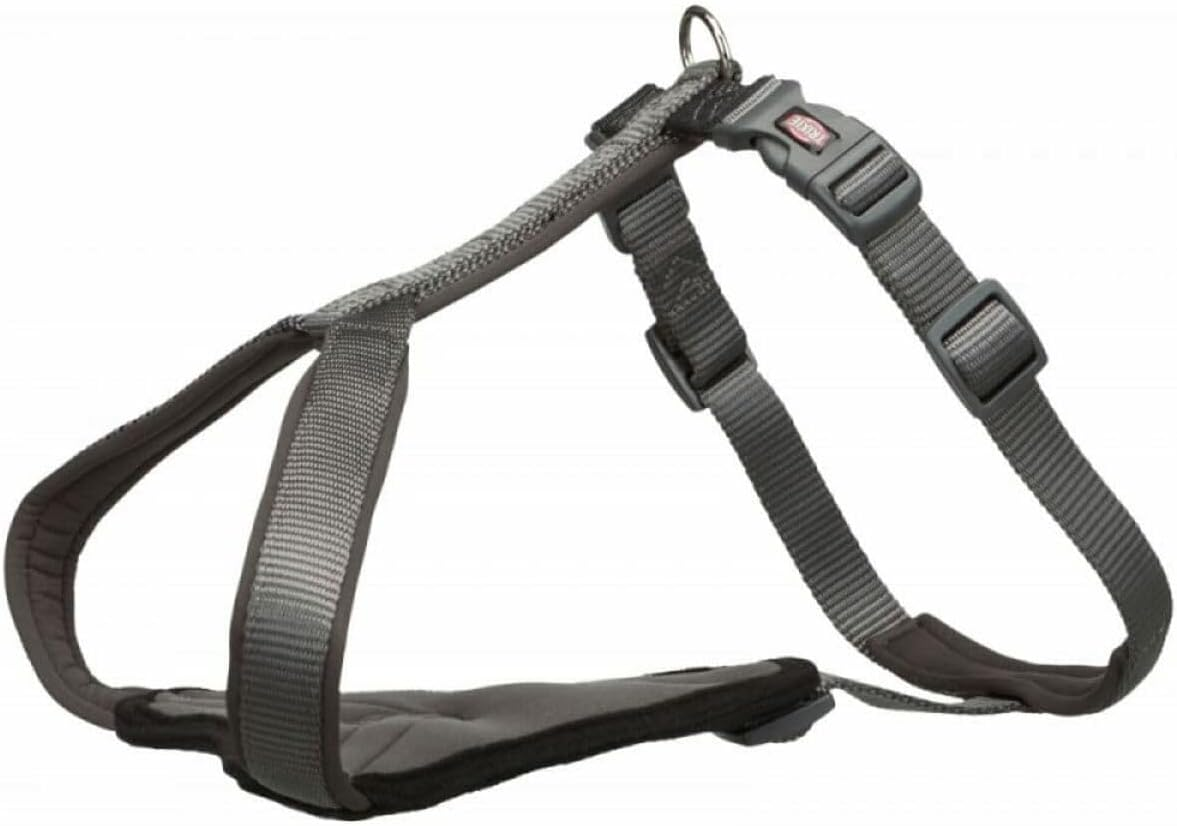 TRIXIE Dog Premium Y Harness, XS - S: 35-40 Cm/15 Mm, Graphite (Advent 03) image number 2