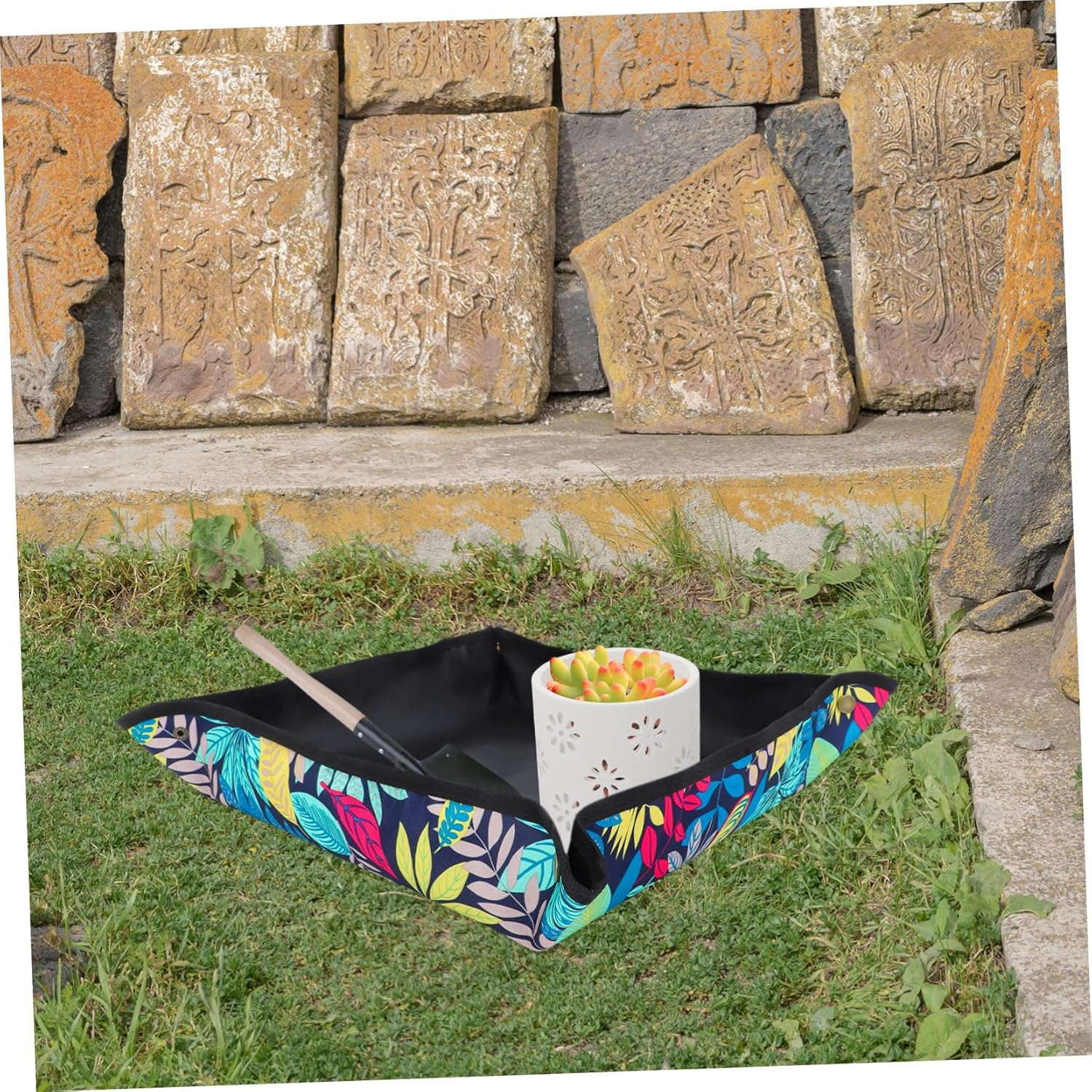 CIMAXIC Gardening Pad Soil Gardening Pad for Indoor Plants Bonsai Mat Mat Oxford TPE image number 1