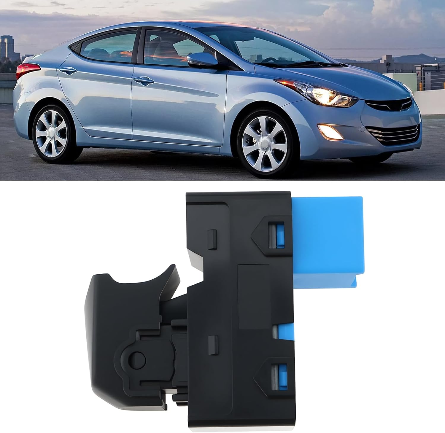 Emsea Passenger Side Electric Window Switch 93580-4V000 Compatible with Hyundai Elantra 2012-2016 image number 6