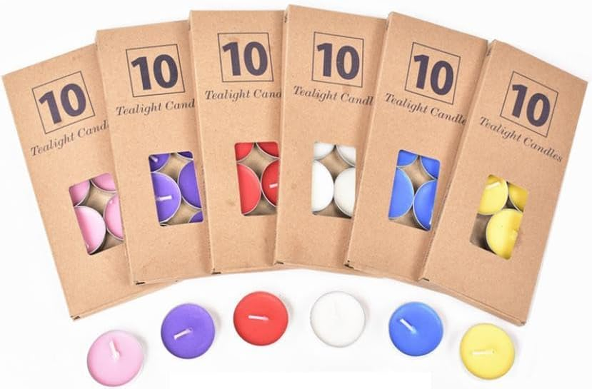 AIMALL Bulk Tealight Candles, 10-1000X Set, Long-Lasting Paraffin Wax with Cotton Wick for Weddings, Parties, Ambience Lighting