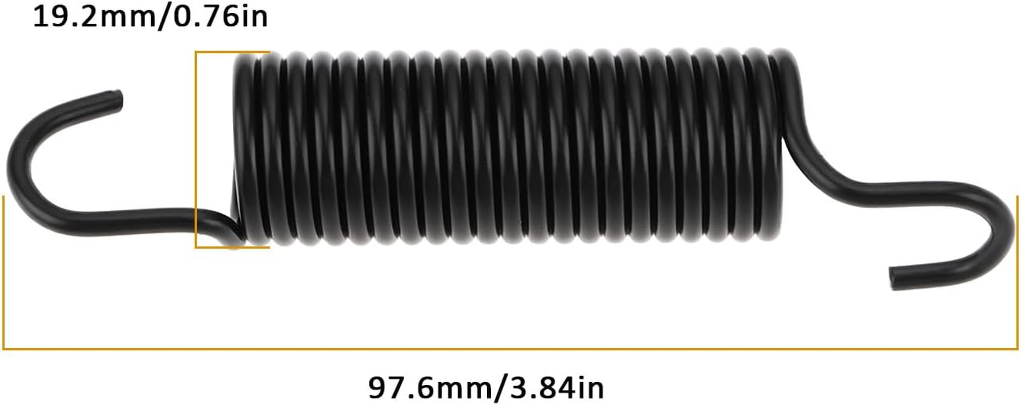 Tractor Idler Extension Spring 732-04323B 732-04323 Compatible with MTD Compatible with Cub Cadet