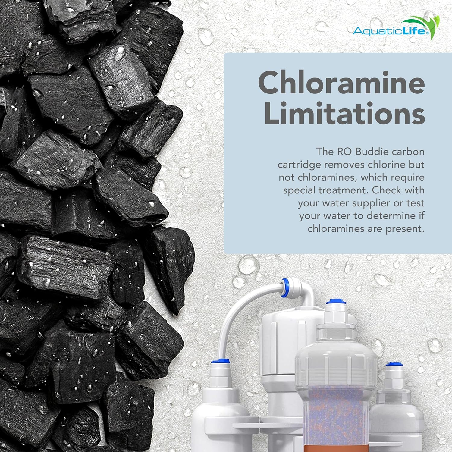 AQUATICLIFE Aquatic Life RO Buddie plus DI Four Stage Reverse Osmosis Deionization Unit 50 GPD image number 5