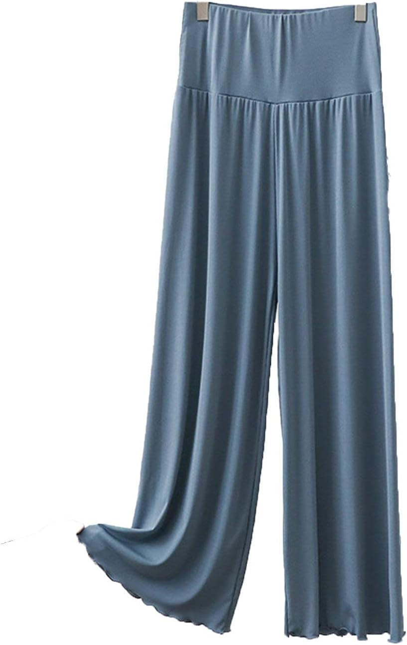 DGHM-JLMY Women'S Loose Maternity Wide Leg Pants Casual Cozy Yoga Sweatpants Comfy High Waisted Sports Lounge Pants image number 2