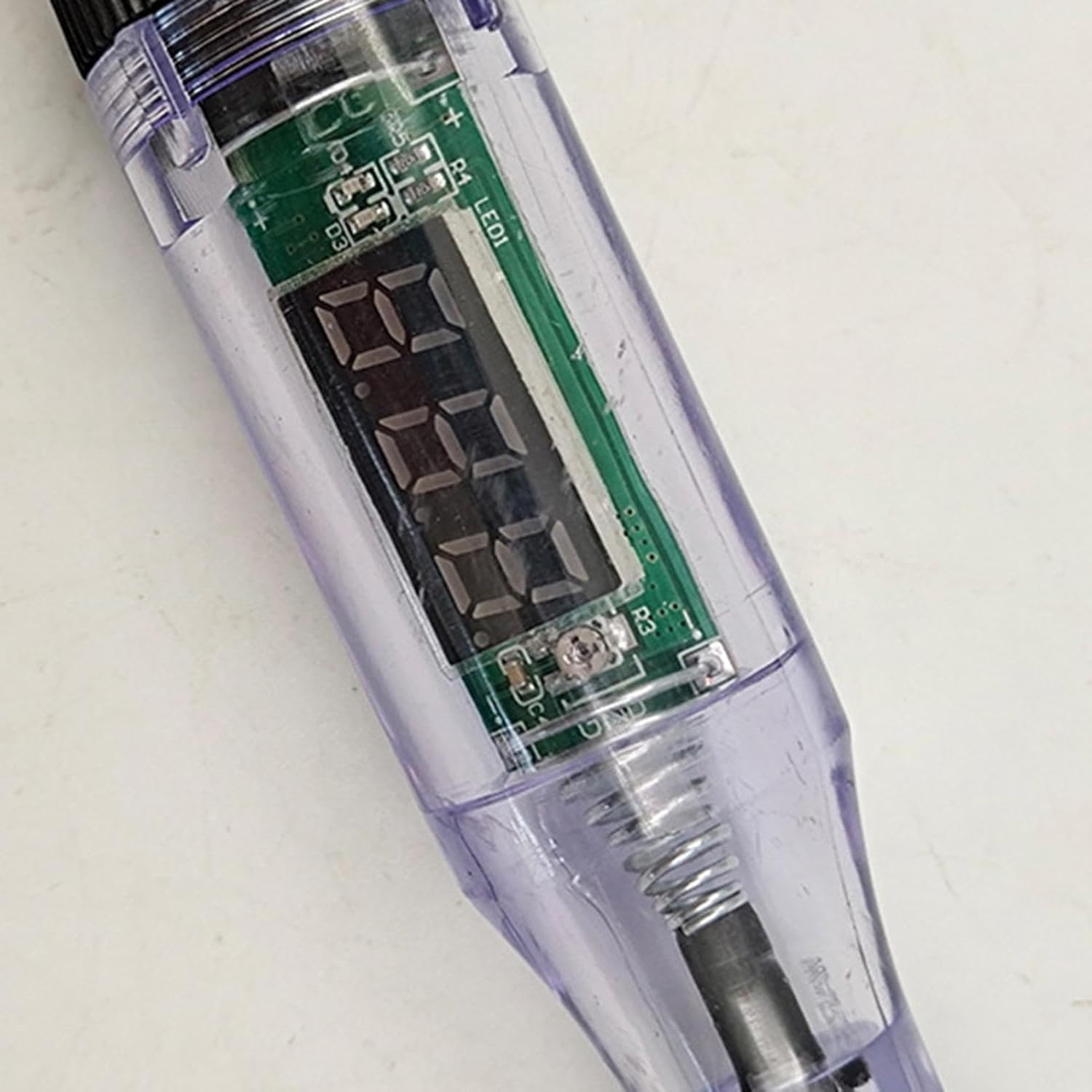 Automotive Test Light | Car Digital Electric Pen,Steel Probe and Alligator Clip, Car Voltage Circuit Tester for Car Vehicle Fuses and Battery Voltage