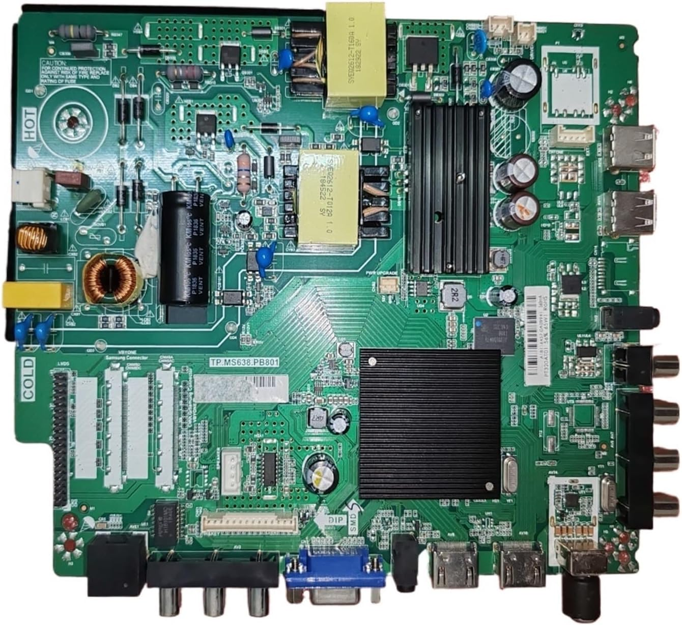 TP.MS638.PB801 Three in One TV Motherboard Tested Well for PT320AT01 45-100V 600Ma 75W or 65Wtv(65W 560Ma)