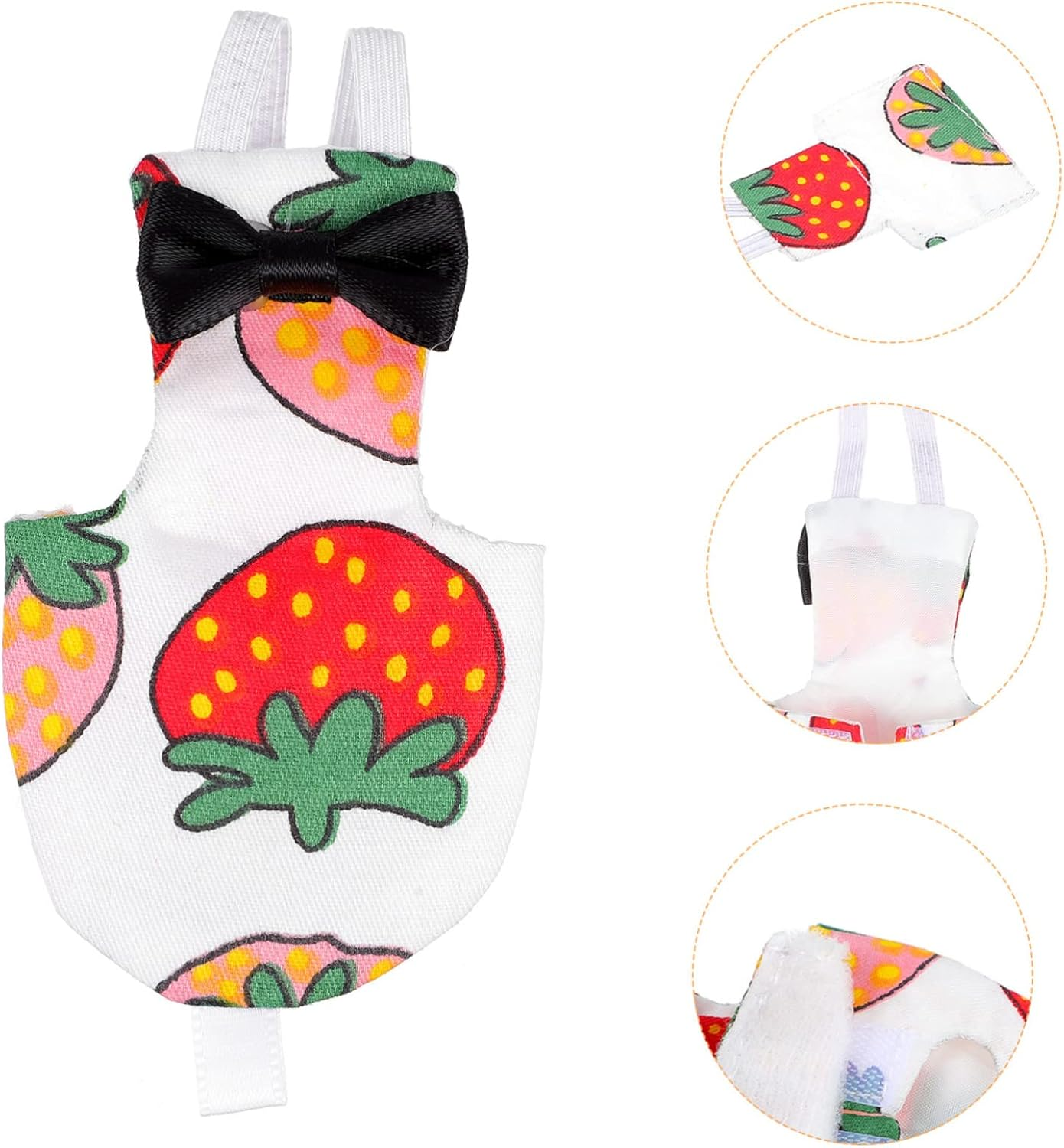 BESPORTBLE Pet Bird Clothes Parrot Costume Bird Flight Suits Fashion Diaper Parrot Supplies image number 1