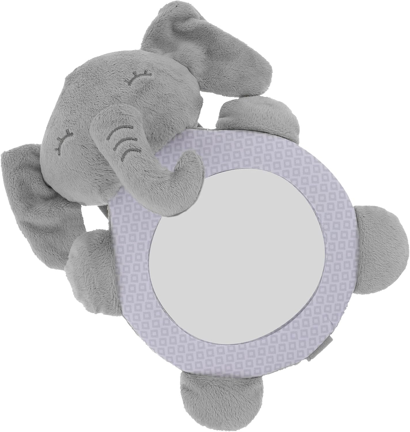 Rear Facing Car Mirror for Safety and Observation Cute Animal Design Mirror Wide View for Rear Facing Car Seats to Anxiety Road Trips image number 4