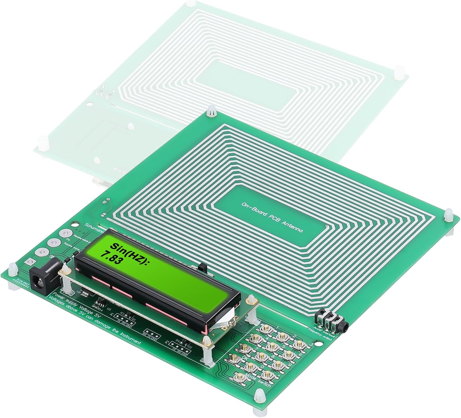 Namolit Adjustable 0.001Hz-200Khz 7.83HZ Schumann Resonance Ultralow Frequency Pulsewave Generator Audio Resonator image number 3