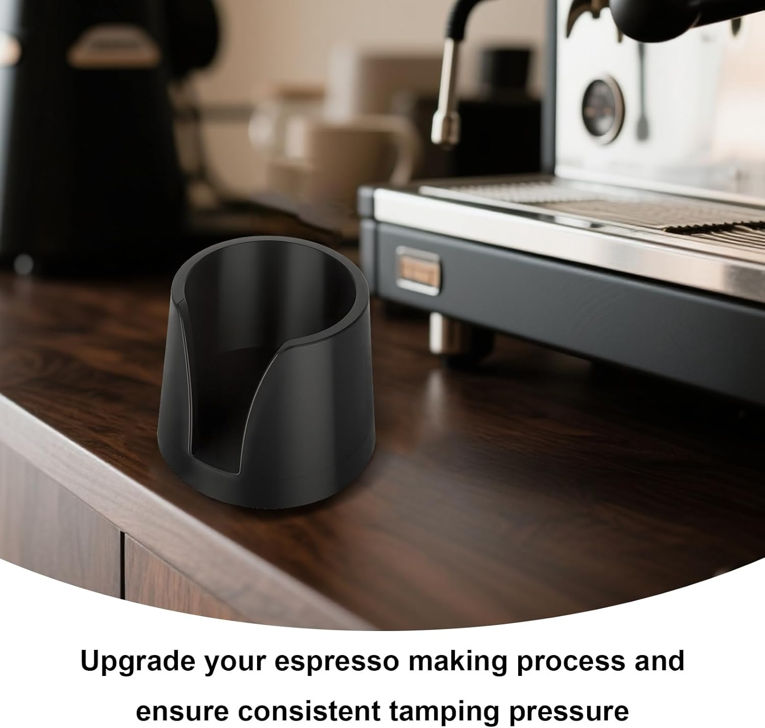 Coffee Tamper Base for Ninja Espresso ES601, Anti-Slip PETG Base Accessories Compatible with Handheld Portafilters Espresso Tamper Tools for Ninja Luxe Coffee Machines image number 5