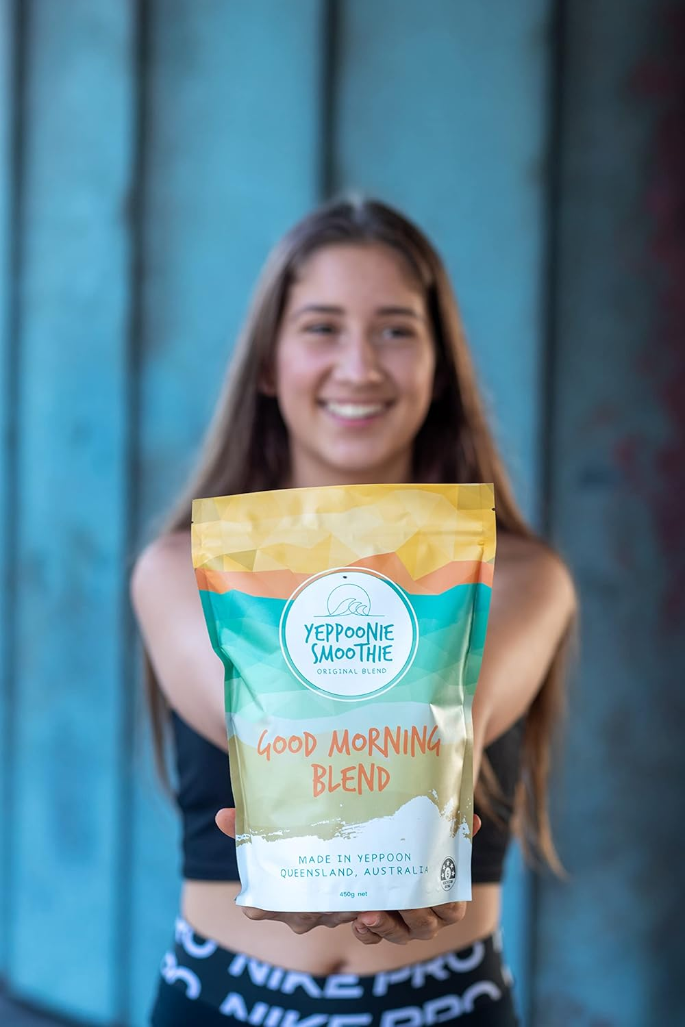 Yeppoonie Smoothie Aussie Plant Based Goodness - Good Morning Blend - 450G image number 1