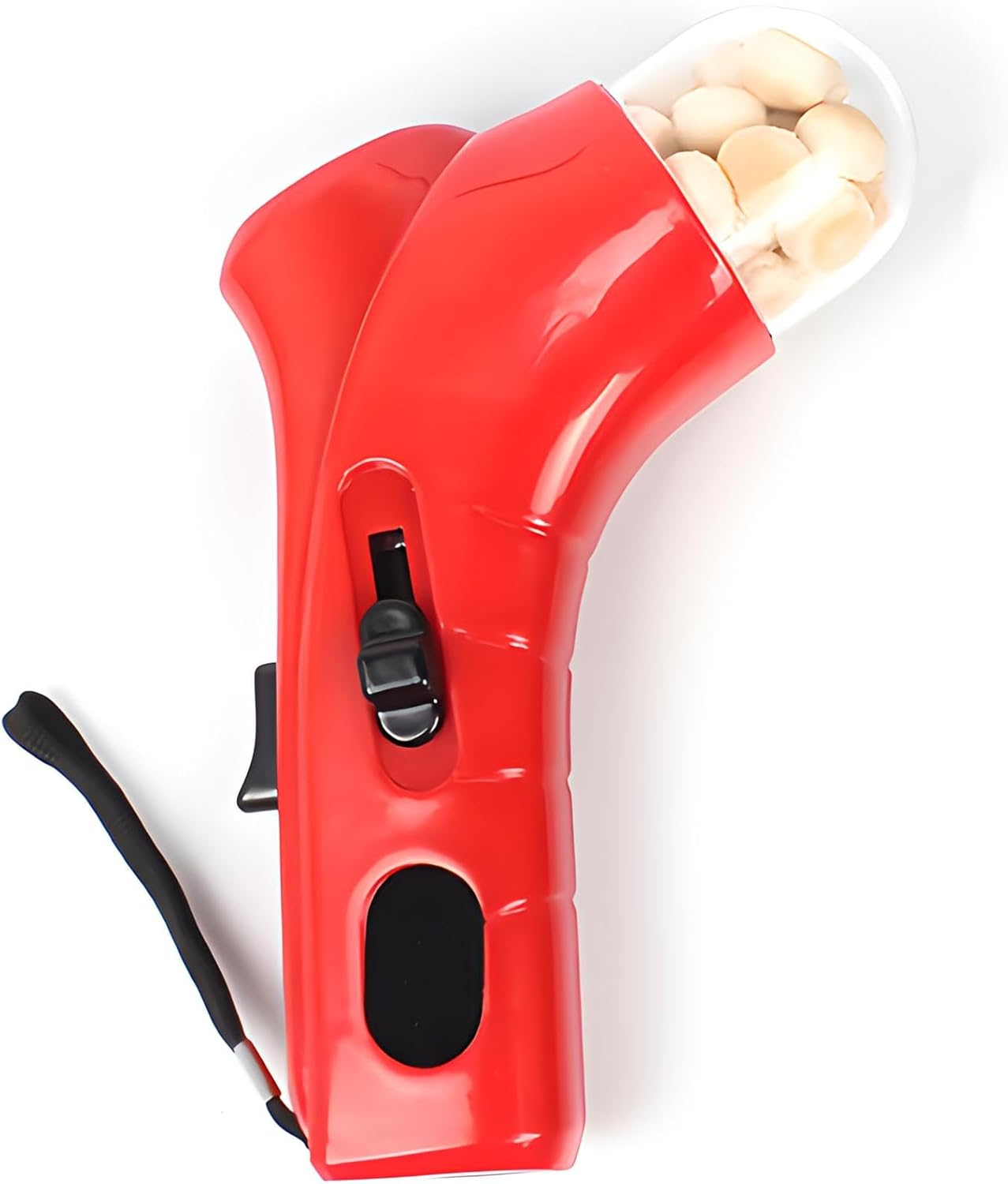 Tasmegol Cat Treat Gun Shooter Interactive Pet Food Snack Dispenser Launcher Toy for Cats Dog （Red） image number 5