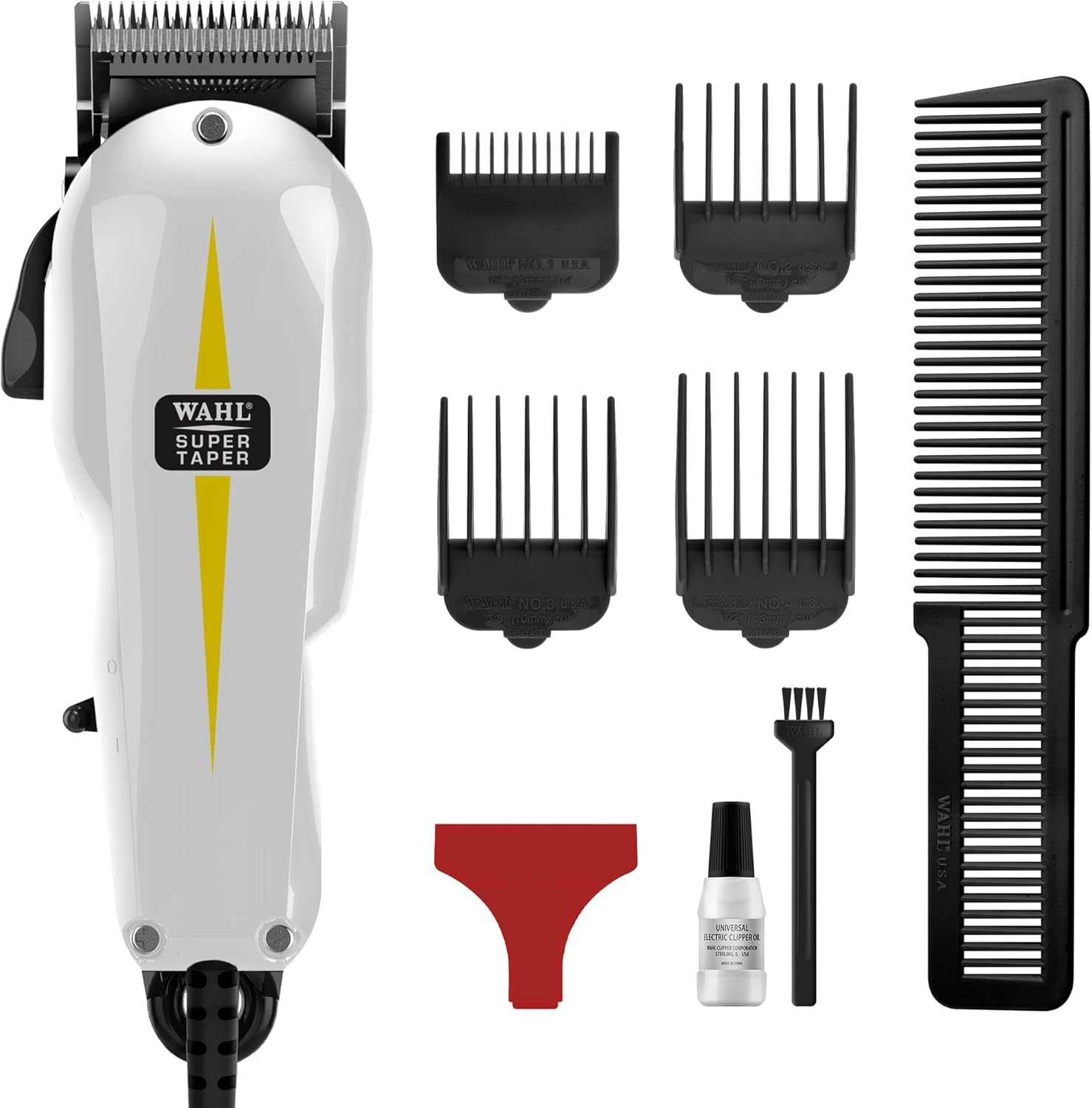 Wahl Professional Super Taper Corded Hair Trimmer with Bonus Wahl White Bag image number 2